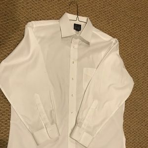 J.O.S A Bank White Button Down